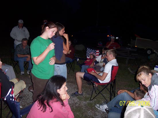 2006 family reunion in Yellowstone National Park